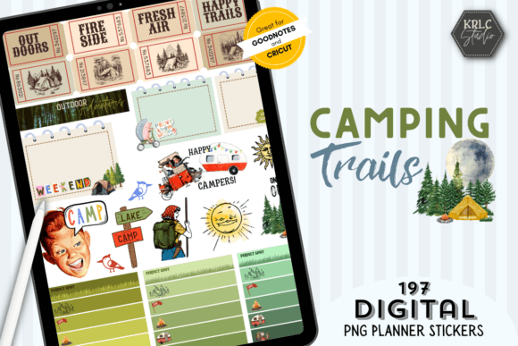 Camping Trails - PNGs: Elevating Your Outdoor Digital Aesthetics