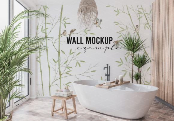 Elevate Your Designs with a Realistic Wall Mockup