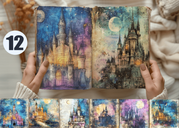 Enchanted Fairy Tale Castle Junk Journal: A Creative Guide