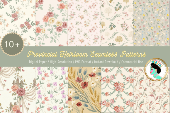 French Farmhouse Pattern Bundle: Timeless Provincial Charm
