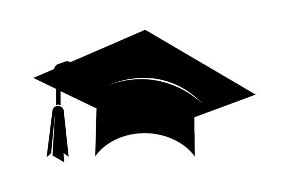 Graduation Cap Silhouette Vector Art: A Designer's Essential Asset