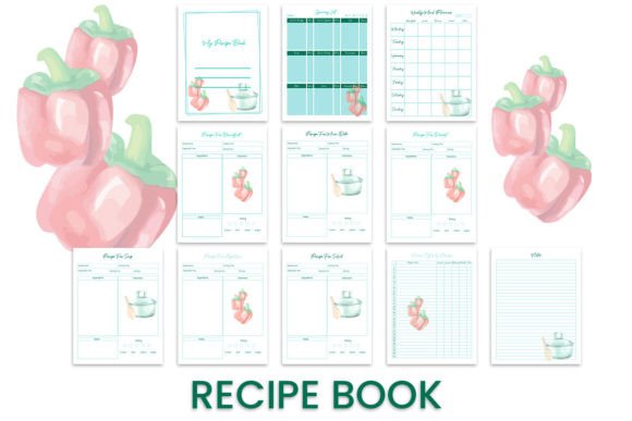 Organize Your Culinary Vision with the 2024 Recipe Book Planner