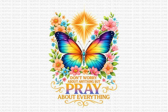 Pray About Everything PNG: A Designer's Guide to Faith-Based Design Assets