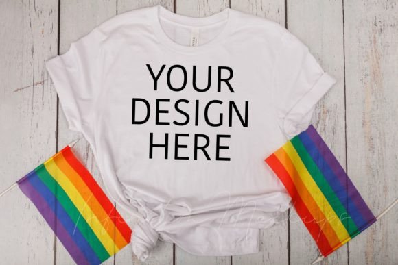 Pride Mockup Bella Canvas 3001 Mock Up: Your Design's New Best Friend