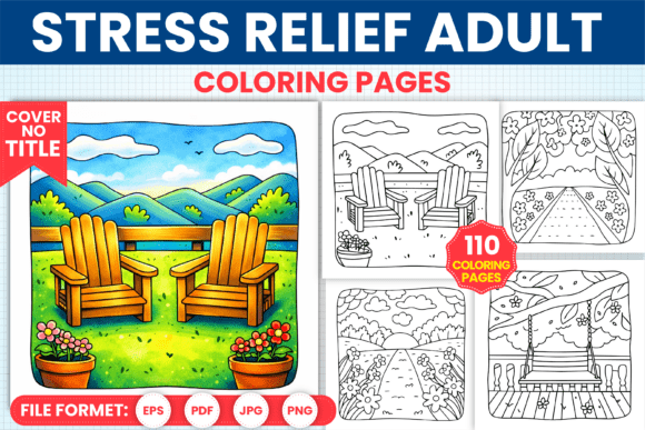 Stress Relief Adult Coloring Pages: A Designer's Guide to Calm