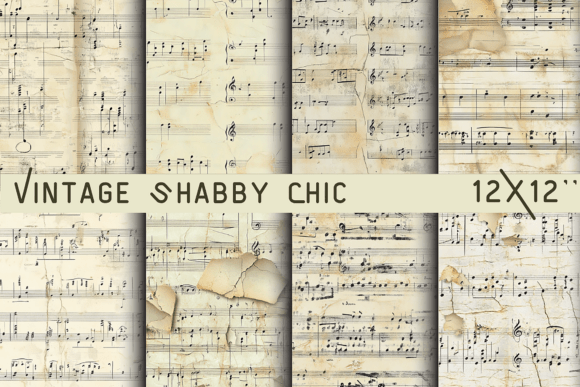 Timeless Musical Elegance for Your Paper Projects