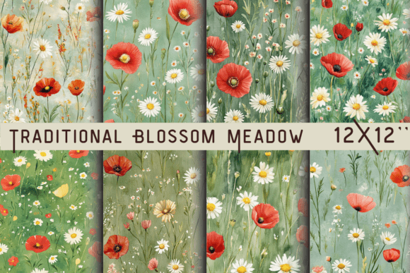 Traditional Blossom Meadow Printable: A Designer's Guide